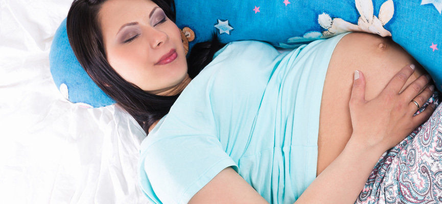 Nejlepší poloha na spaní pro těhotné ženy