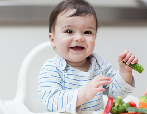 Tabubelagt mat for barn under 1 år