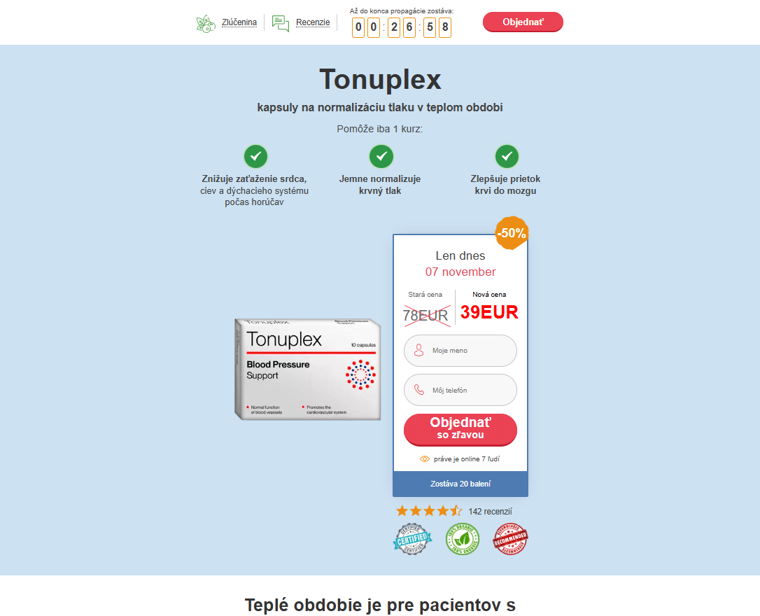 Obrazok Tonuplex balenie