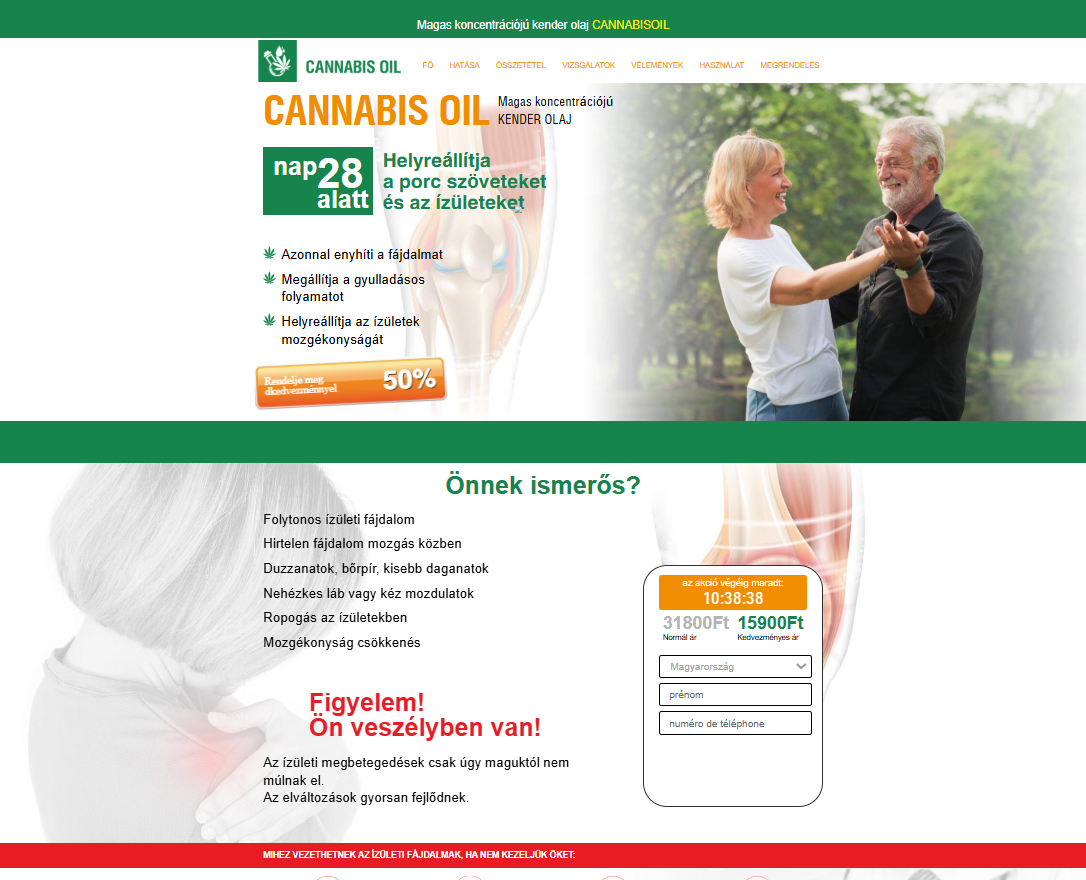 Kannabisz olaj termék kép