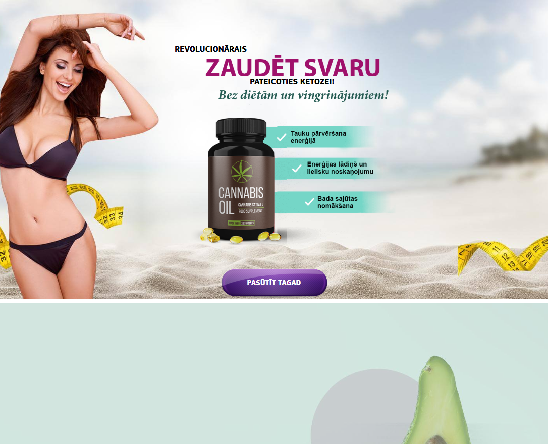 Cannabis Oil produkts Latvijā