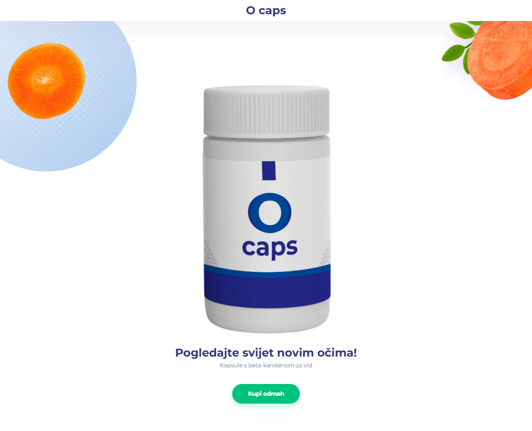Originalni O Caps proizvod