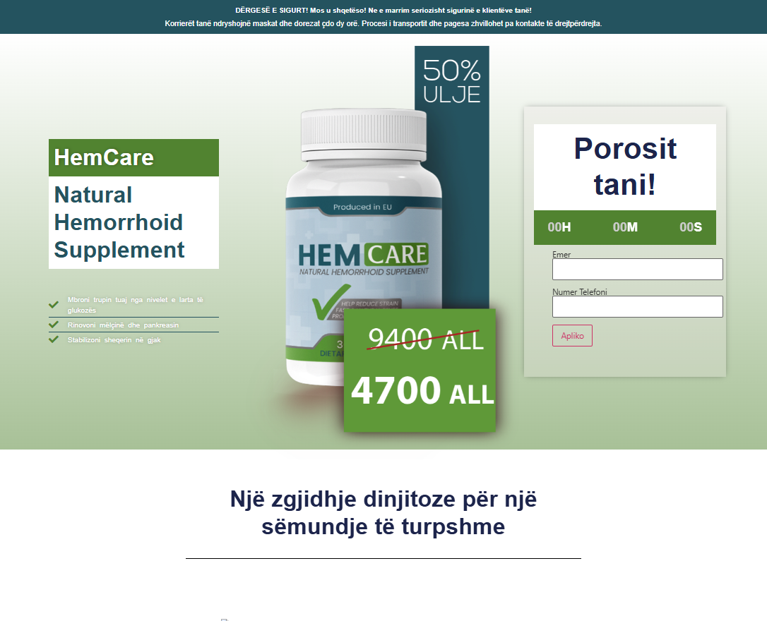 Imazh i produktit Hemcare