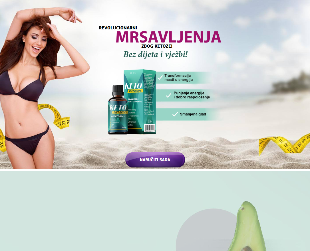 Keto proizvod u akciji