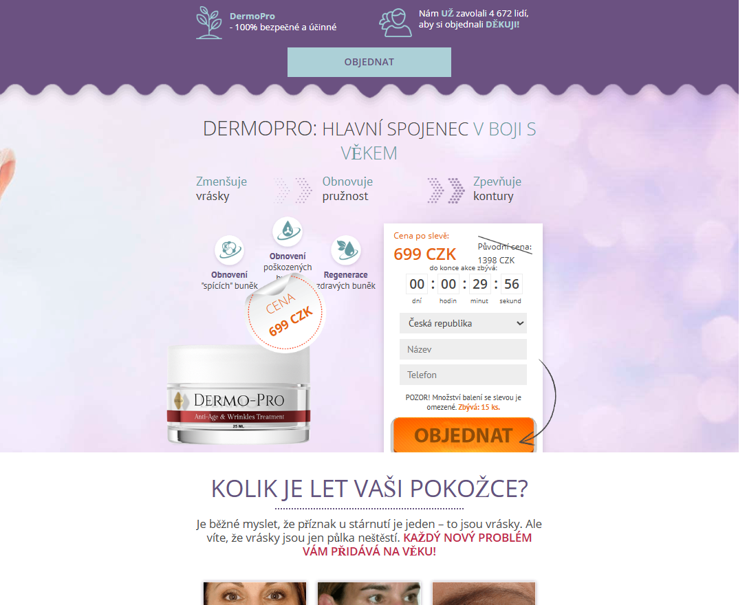 DermoPro: Kolik stojí, proč je tak účinný a proč ho milují v České ...