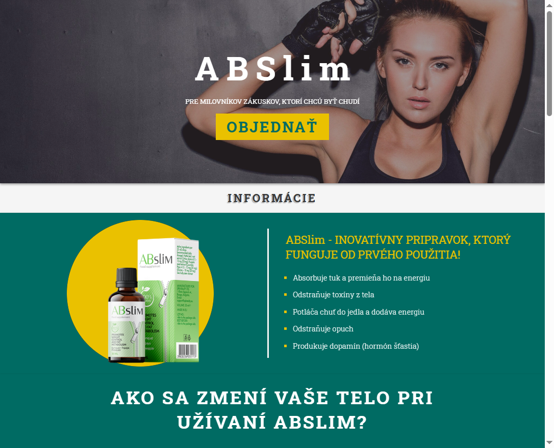 ABSlim produkt