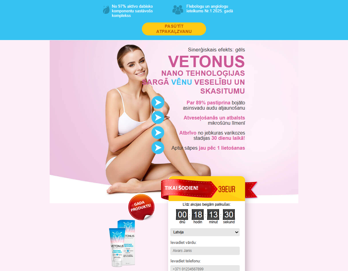 Vetonus produkta attēls