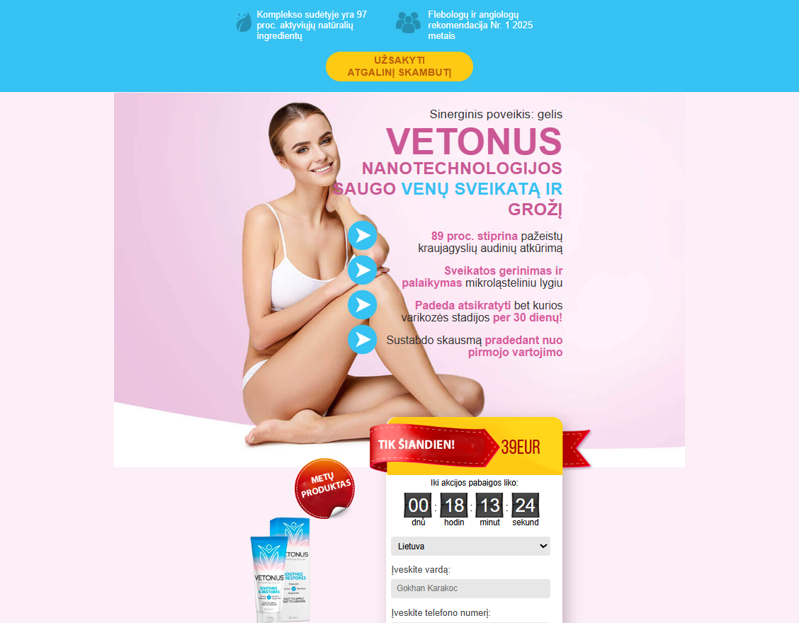 Vetonus produkto vaizdas