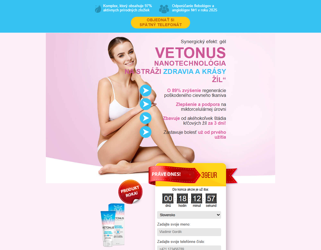 Obraz produktu Vetonus