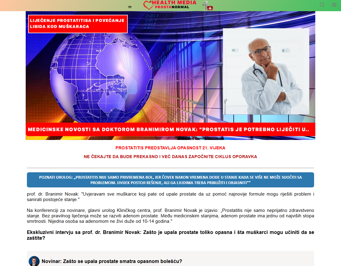 Prostatin Caps proizvod