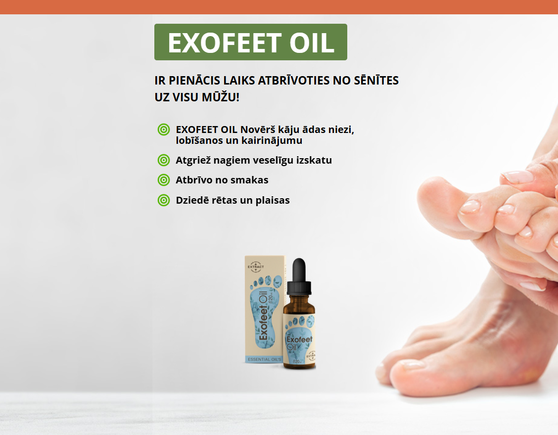 EXOFEET OIL produkts