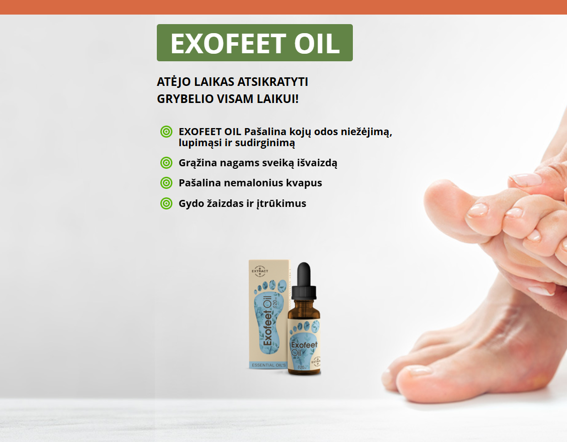 EXOFEET OIL produkto vaizdas