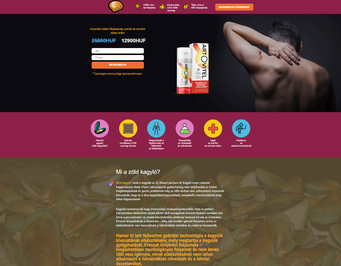 Artovitel termék kép