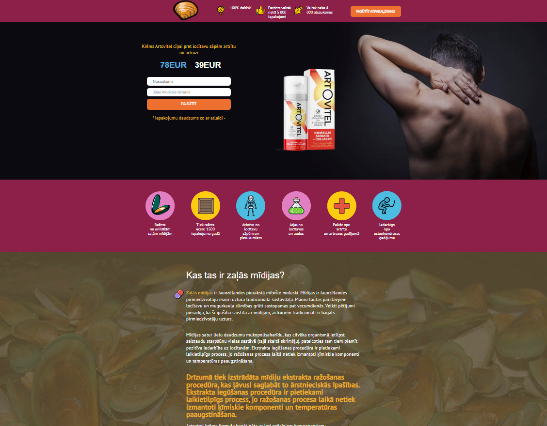 Artovitel produkta attēls