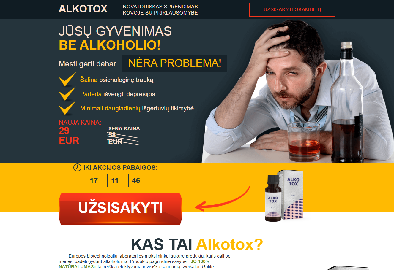 ALKOTOX pakuotė