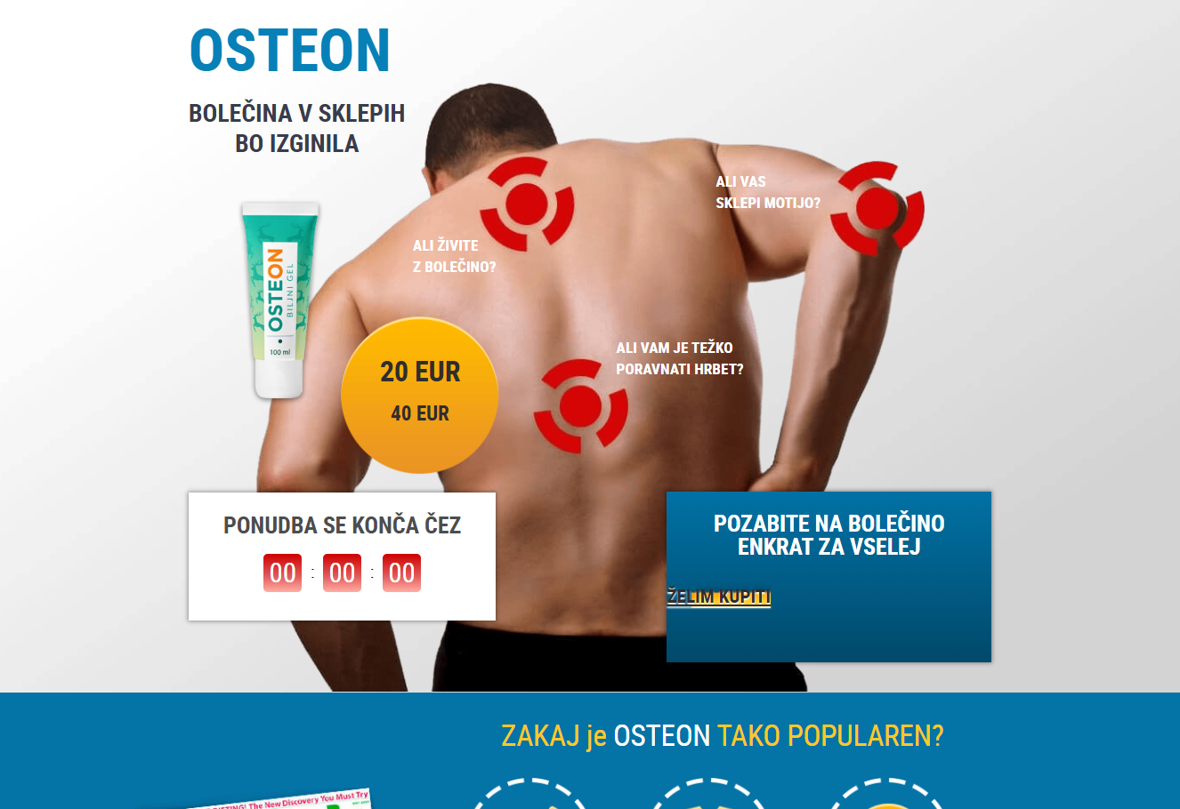 Osteon Gel embalaža