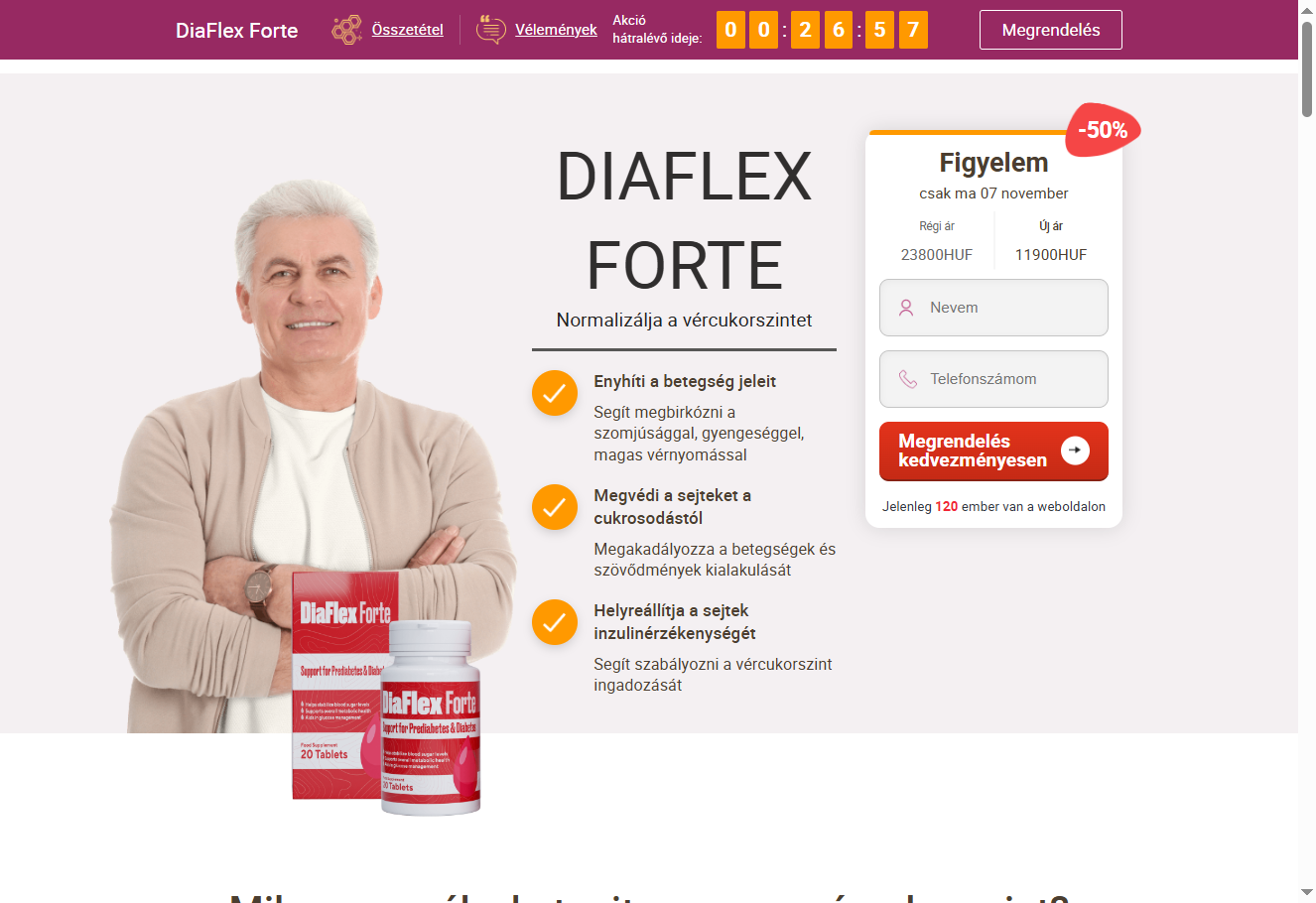 DiaFlex Forte termék kép