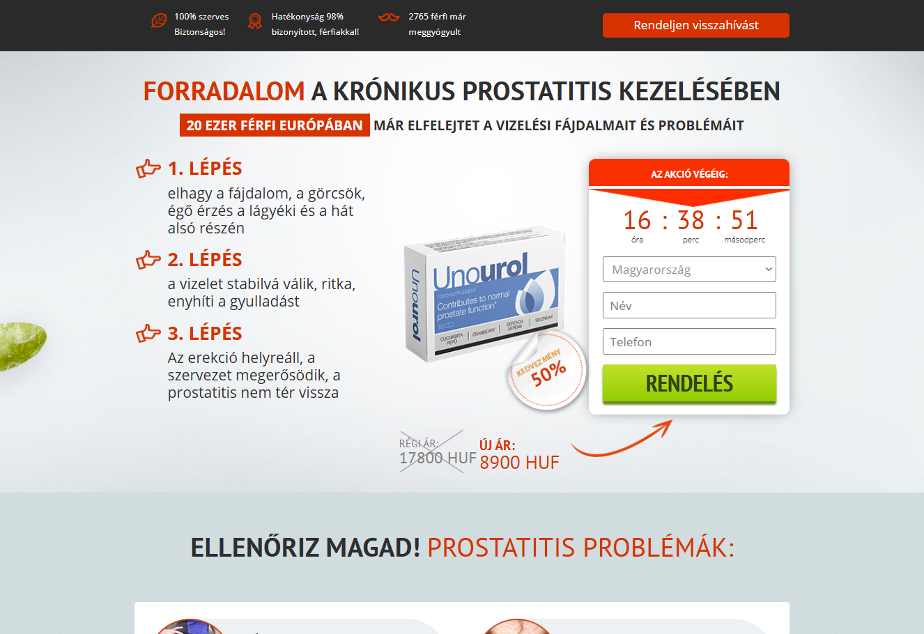 Unourol termék kép