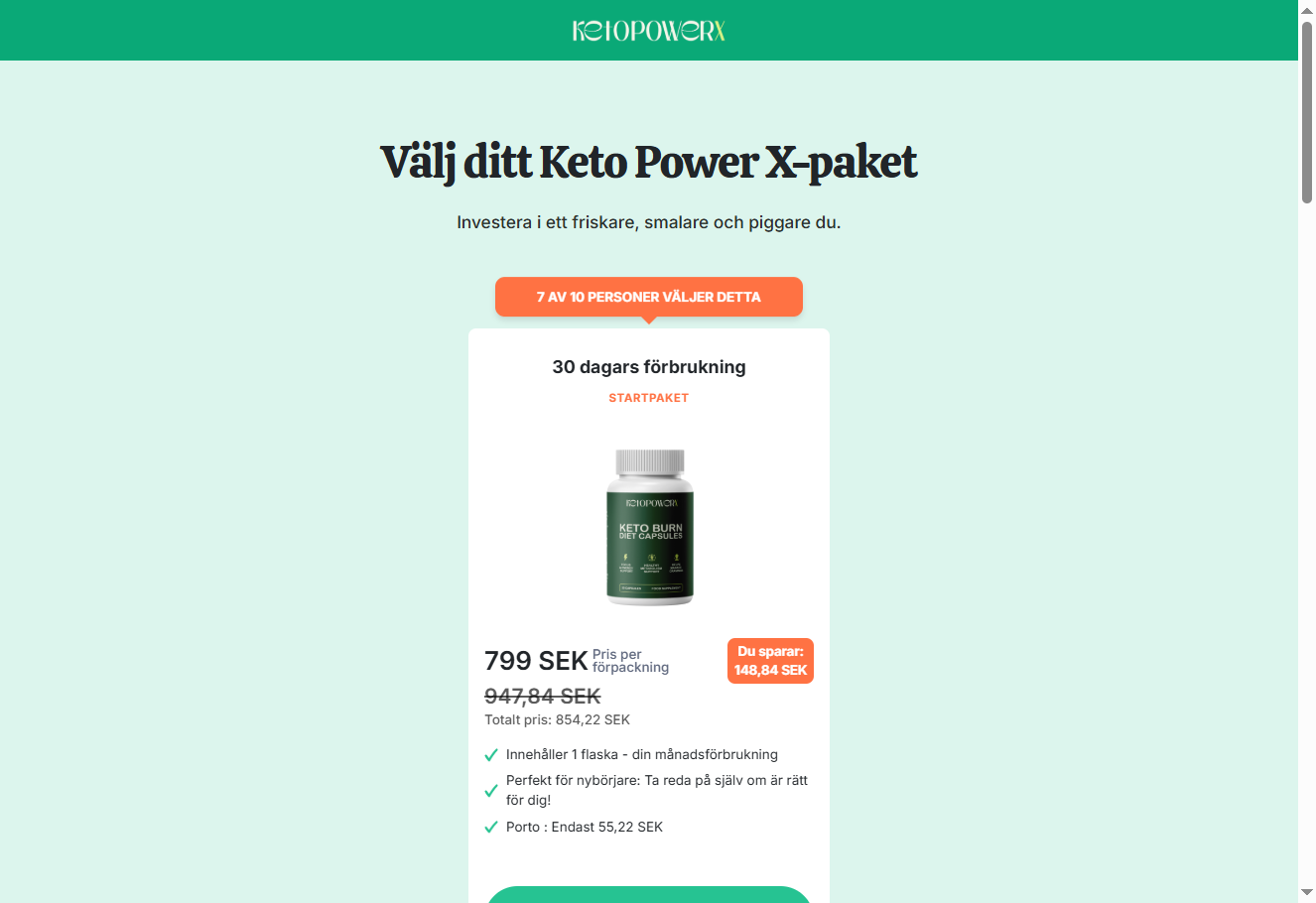 Keto Power X produktbild
