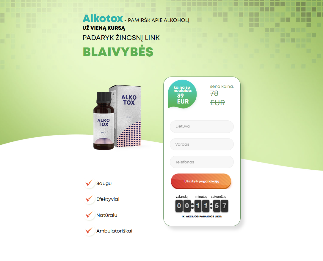 ALKOTOX produktas