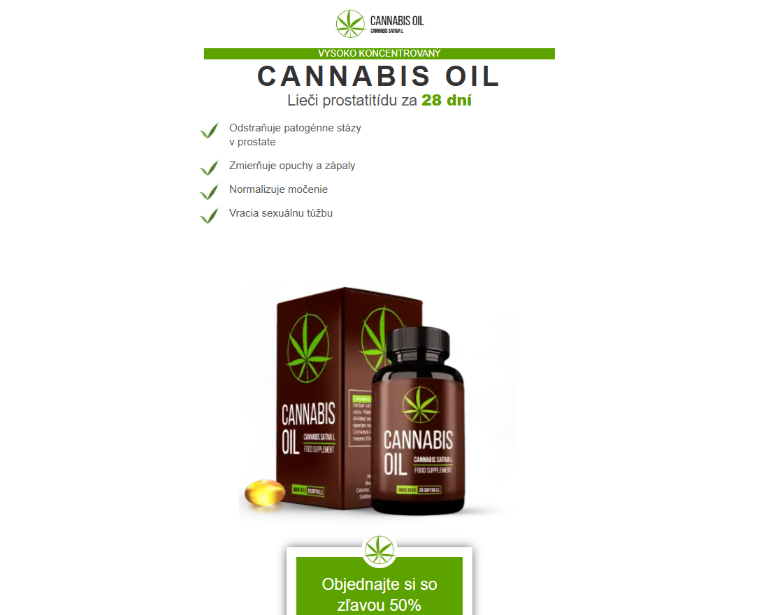 Cannabis Oil produkt