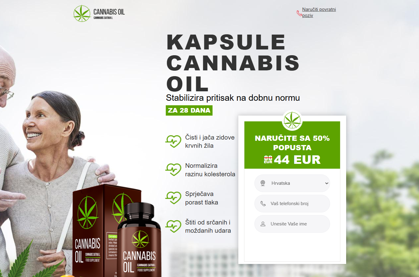 Cannabis Oil proizvod u Hrvatskoj