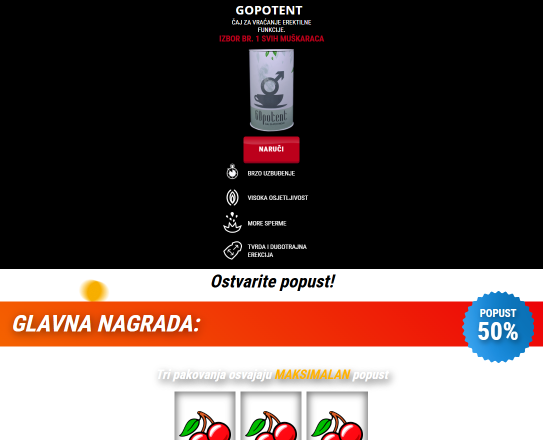 GoPotent proizvod