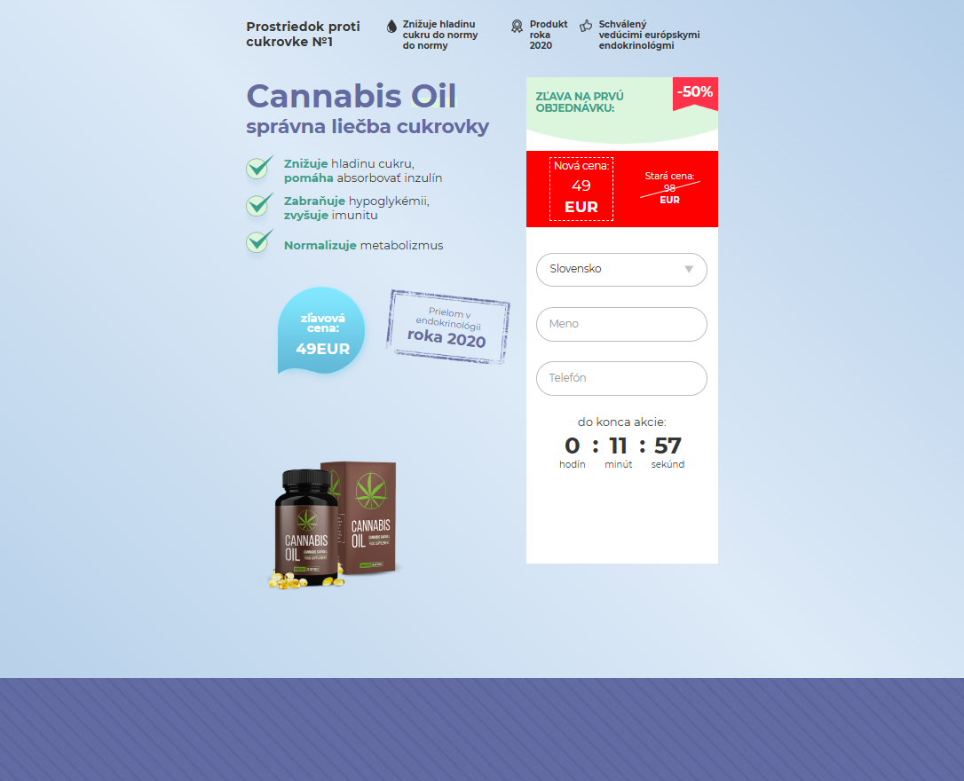Cannabis Oil produkt