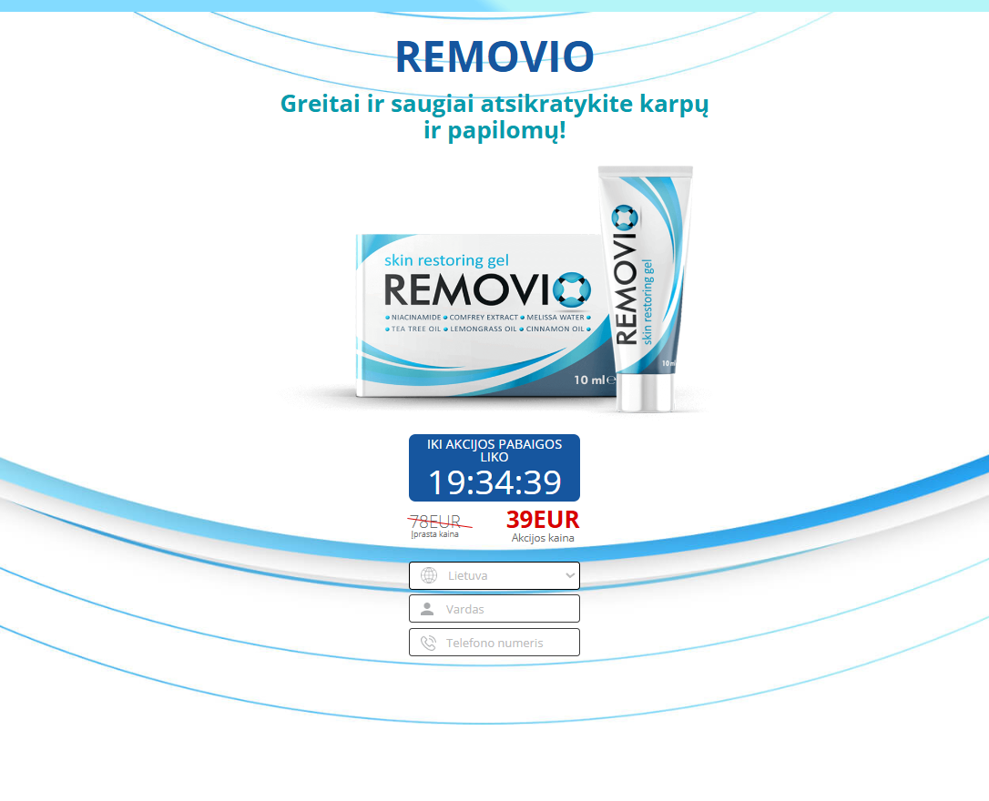 Removio produktas