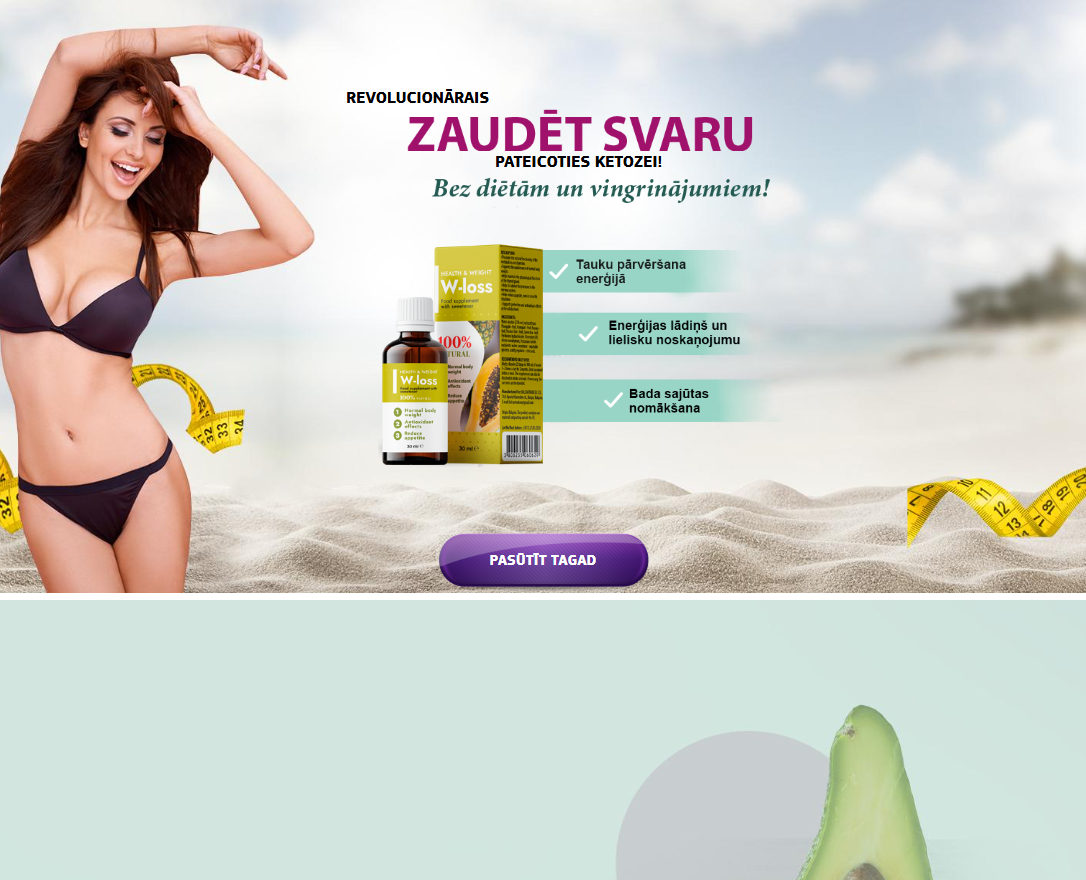 W-Loss produkts Latvijā
