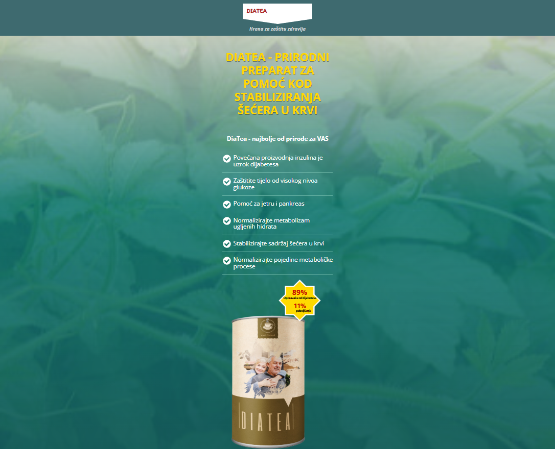 Diatea proizvod za detoksikaciju