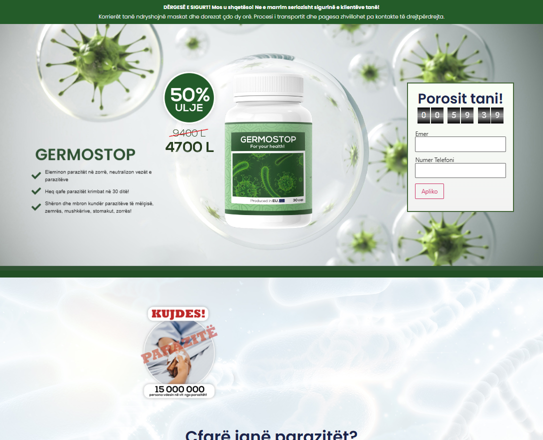 <strong>Germostop</strong> në veprim