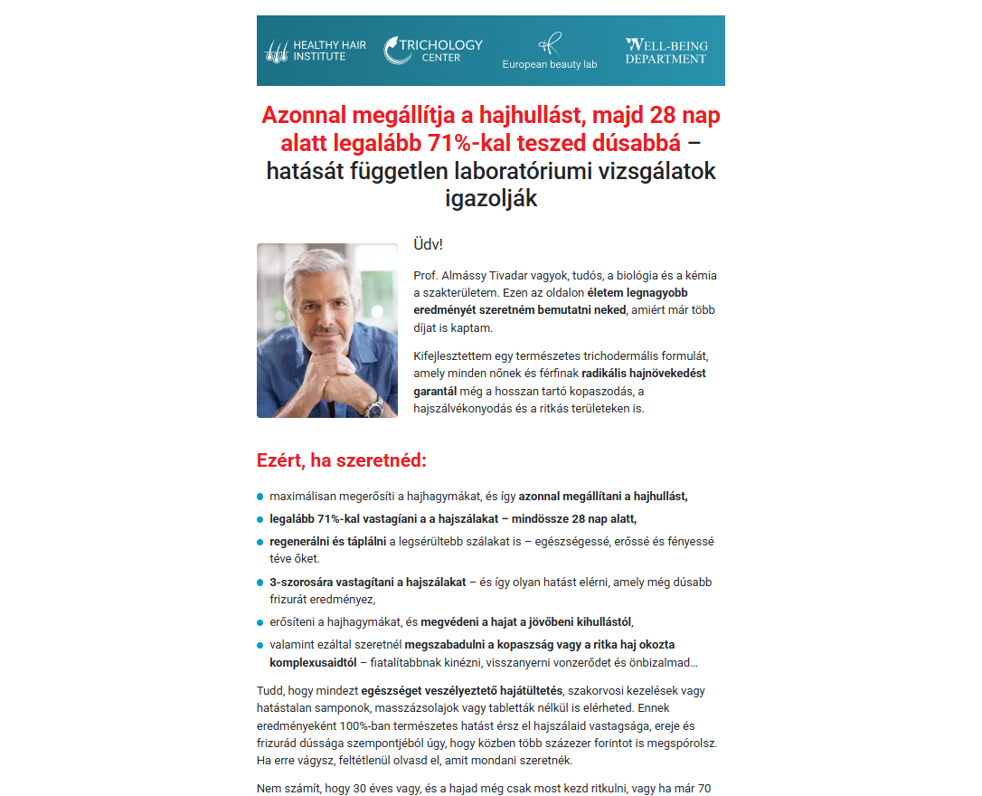 Trichomist Forte termék kép