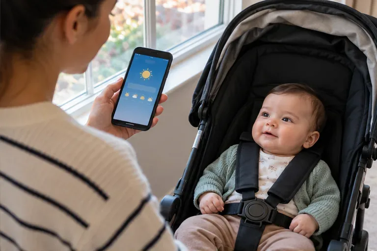 Baby’s First Fall Outing: Layers, Naps, and Weather Checks