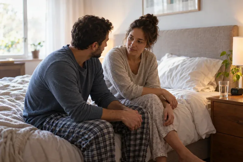 Může stres, dehydratace nebo špatný spánek zhoršit sexuální obavy? Jak to poznat