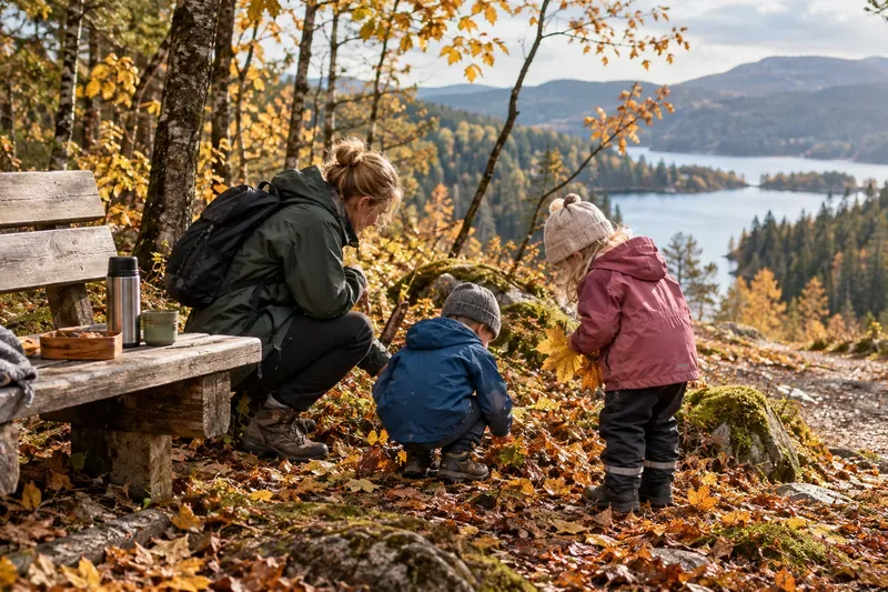 Høstferie med små barn: rimelige turer, rolige dager og valg som passer familien