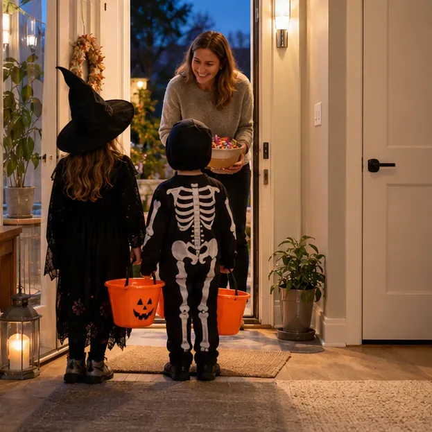 Kjæledyr og Halloween-besøk: Slik lager du et rolig sted før det ringer på