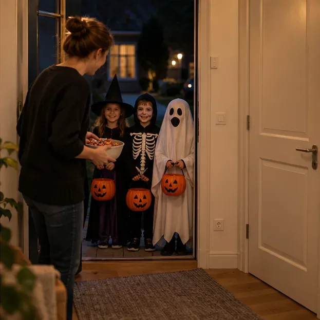Kæledyr og halloweenbesøg: lav et roligt sted, inden det ringer på