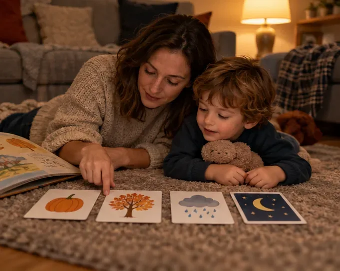 October School Break With a Young Child: A Daily Plan That Can Bend